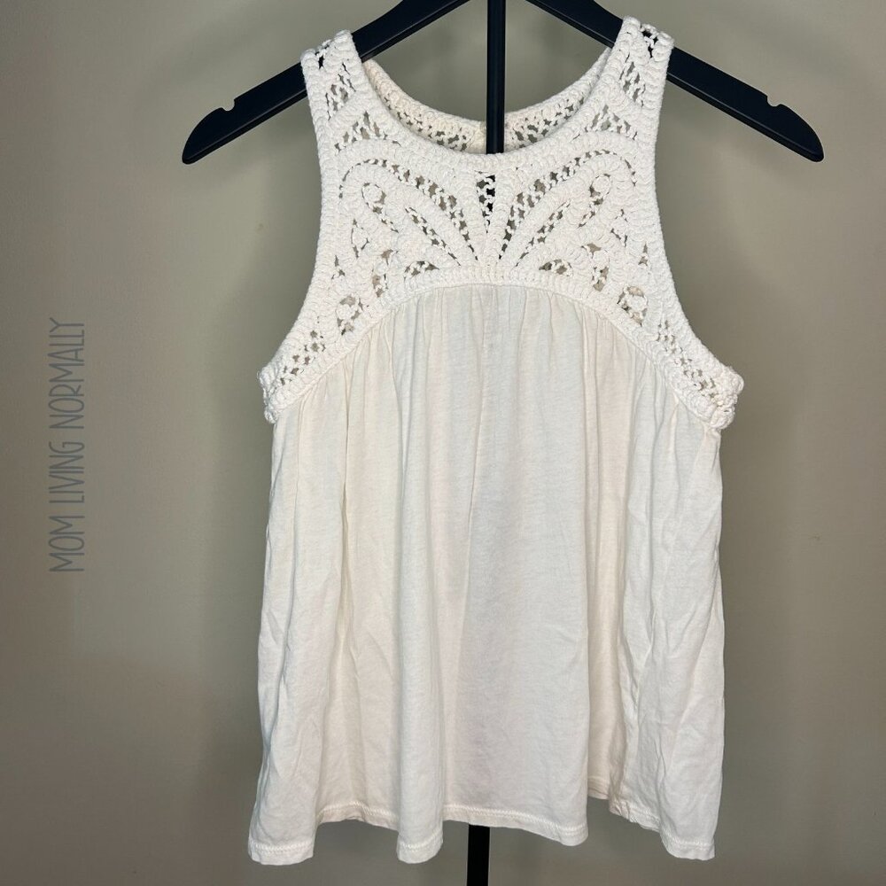 Loft 100% Cotton Sleeveless Summer Shirt